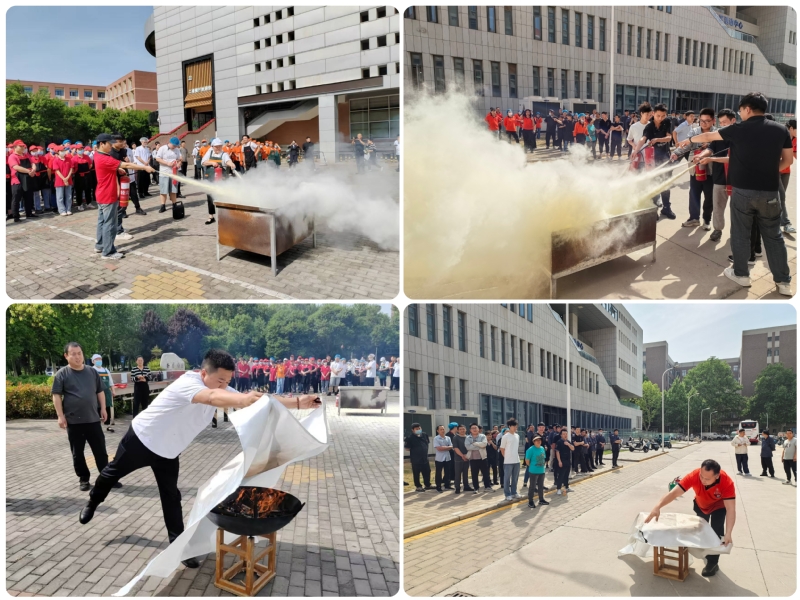 实战练兵强技能  筑牢校园“防火墙”