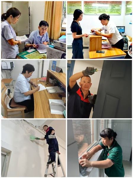 用心服务迎“烤”验 坚守岗位保平安—后勤保障服务中心多维度筑牢暑期服务保障防线 